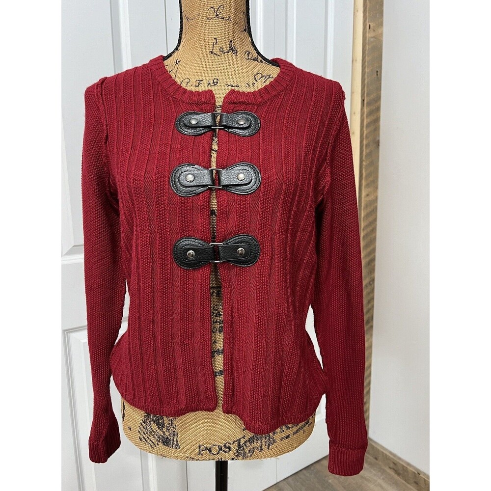 Tahari Wool Blend Cardigan Size M - Picture 1 of 6